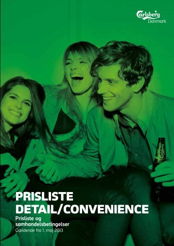 PRISLISTE DETAIL/CONVENIENCE - Carlsberg