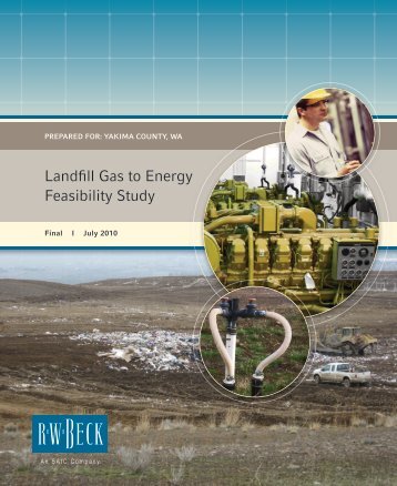 Landfill Gas to Energy Feasibility Study - Yakima County