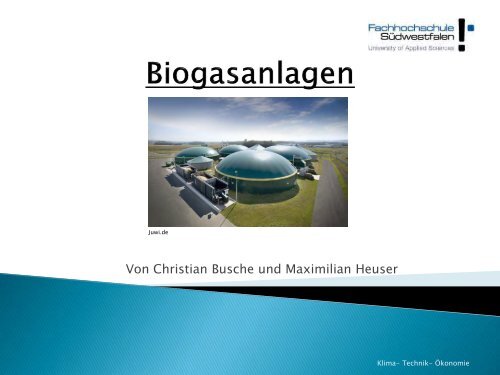 Biogas - Karl Betz