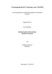 Vorlesungsskript der Vorlesung vom 17.04.2012 - Karl Betz