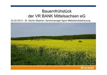 Dr. Danilo Stephan - VR-Bank Mittelsachsen eG