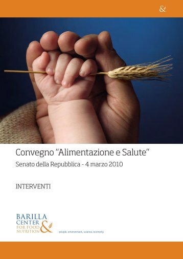 Convegno “Alimentazione e Salute” - Barilla CFN