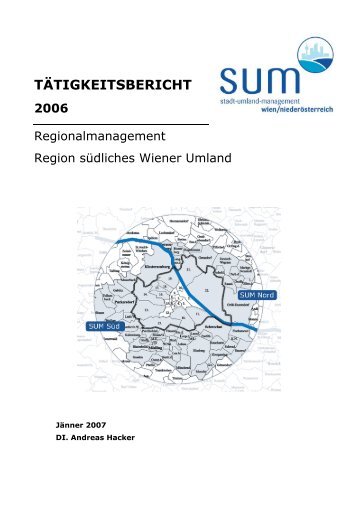 tätigkeitsbericht 2006 - Stadt-Umland Management