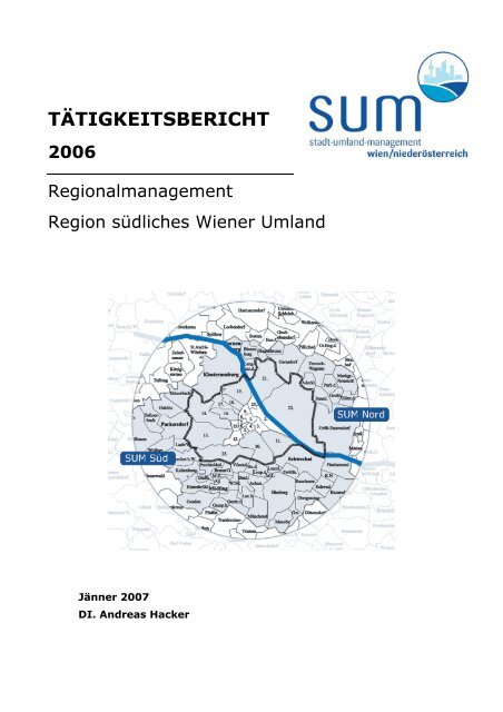 tätigkeitsbericht 2006 - Stadt-Umland Management