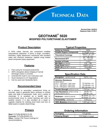 GEOTHANE 520 - ITW Futura Coatings