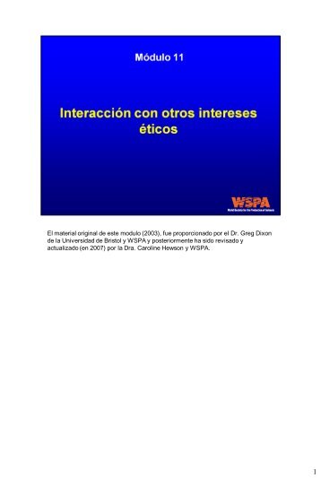 Concepts in Animal Welfare - Sociedad Mundial para la ProtecciÃƒÂ³n ...