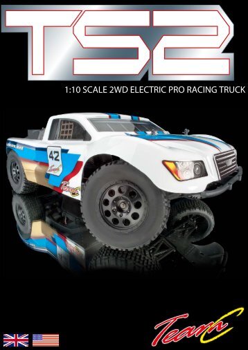 1:10 SCALE 2WD ELECTRIC PRO RACING TRUCK - Absima