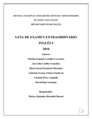 GuÃ­a de examen extraordinario - CCH Naucalpan - Universidad ...