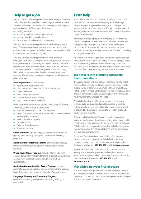 What is Job Services Australia? (140 KB) - G-Force Recruitment