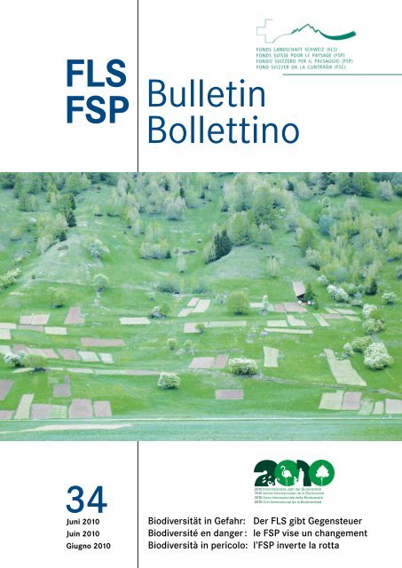 FLS-Bulletin Nr. 34 - Fonds Landschaft Schweiz