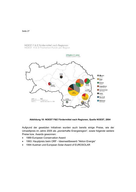 Regionaler Entwicklungsplan - Energieregion Weiz-Gleisdorf