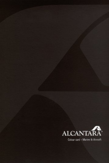 Alcantara Color Card - Hans Reinke Handelsgesellschaft mbh