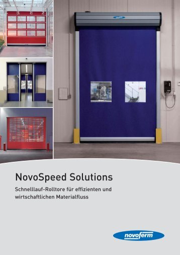NovoSpeed Solutions - Novoferm