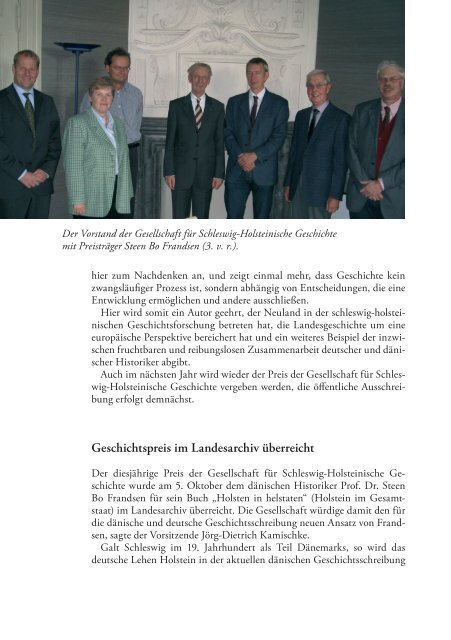 Mitteilungen 77 - Geschichte in Schleswig-Holstein