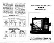 X-15A Paper Graph - Lowrance