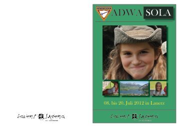 ADWA SOLA - Adventjugend Schweiz