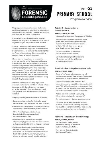 FSP 01 Overview [PDF File, 304.2 KB]