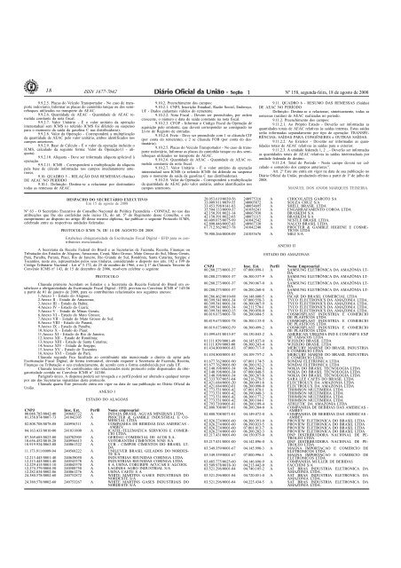 WINT - PC-0030. Cadastro de Filial: Existe(m) CNPJ emitente(s) de