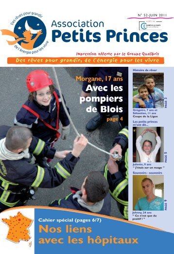 (pages 6/7) Nos liens avec les hÃ´pitaux - L'Association Petits Princes