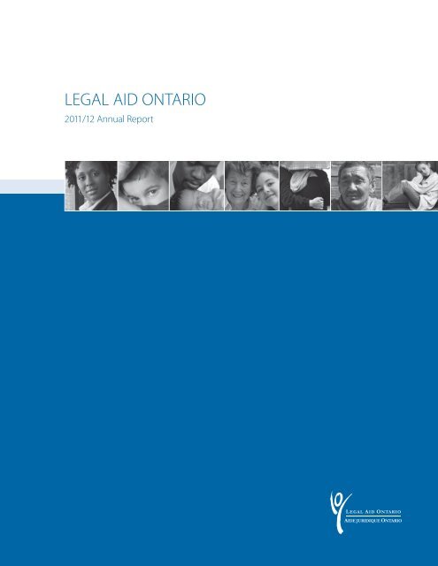 2011/2012 Annual Report - Legal Aid Ontario