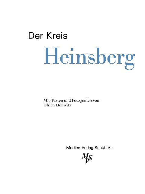 Vorwort - Medien-Verlag Schubert