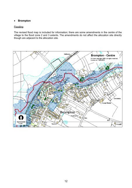 strategic flood risk assessment supplement - Hambleton District ...