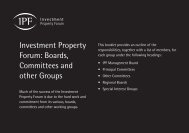 IPF Management Board - Investment Property Forum