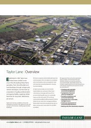 Taylor Lane I Overview - Build It