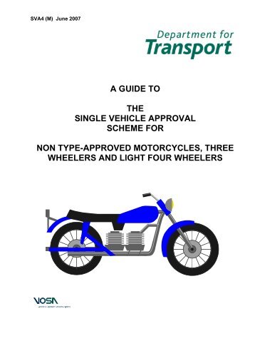 The Single Vehicle Approval Scheme for Non Type-Approved ...