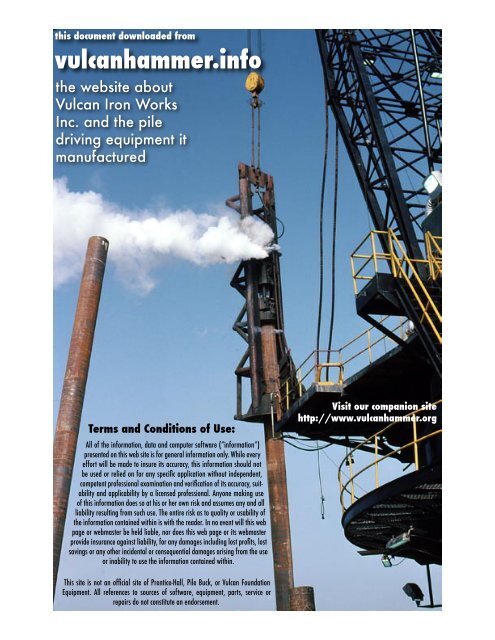 Vibratory Pile Driving Predictions - vulcanhammer.info