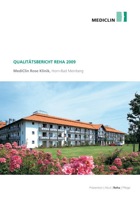 MediClin Rose Klinik, Horn Bad-Meinberg (2009)