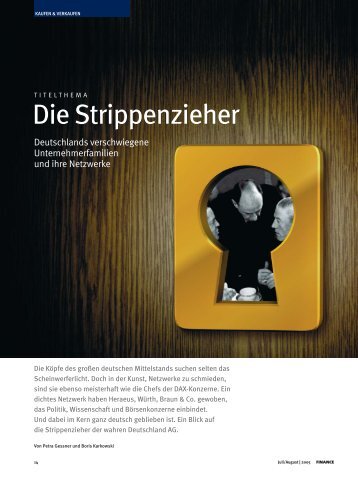 Die Strippenzieher - Medienpreis Mittelstand