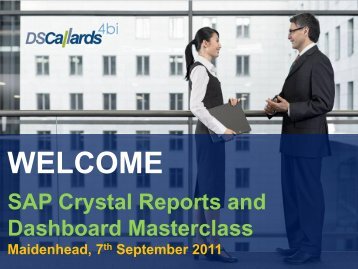 SAP Crystal Solutions - DSCallards