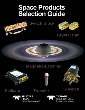 Download our Space Databook - Teledyne Relays