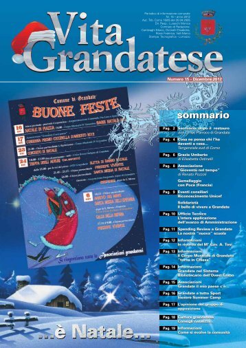 N° 15 - Dicembre 2012 - Comune di Grandate
