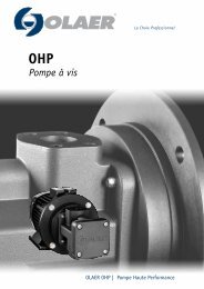 OHP Pompe Ã  vis - Olaer