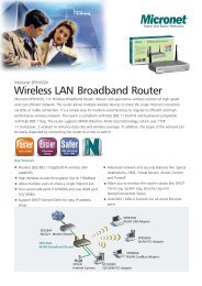 Faster - Micronet-Network Camera, Switch, Wireless LAN, ADSL ...