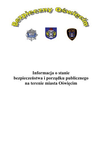 Informacja o stanie bezpieczeństwa i porządku publicznego na ...