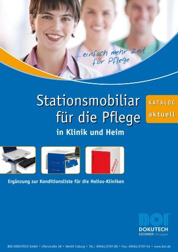 Stationsmobiliar fÃ¼r die Pflege - boi dokutech