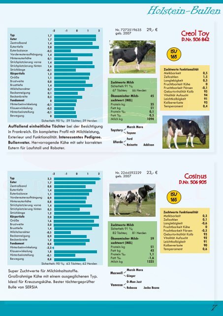 Bullenkatalog - Twoplus