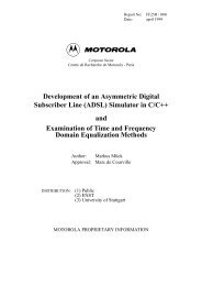 Simulator in C/C++ and Examination of Time and Frequency ...