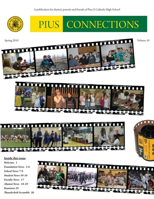 PIUS CONNECTIONS - Pius X Foundation Home - Pius X High School