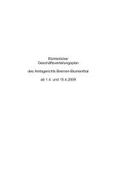 GeschÃ¤ftsverteilung Richter (pdf, 110 kB) - Amtsgericht Blumenthal