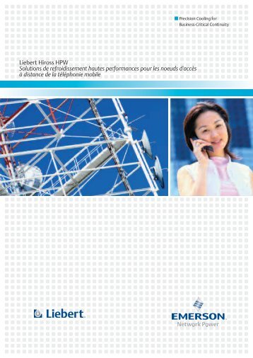 Liebert HPW Brochure - Emerson Network Power