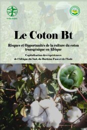 Le Coton Bt - Enda-Diapol