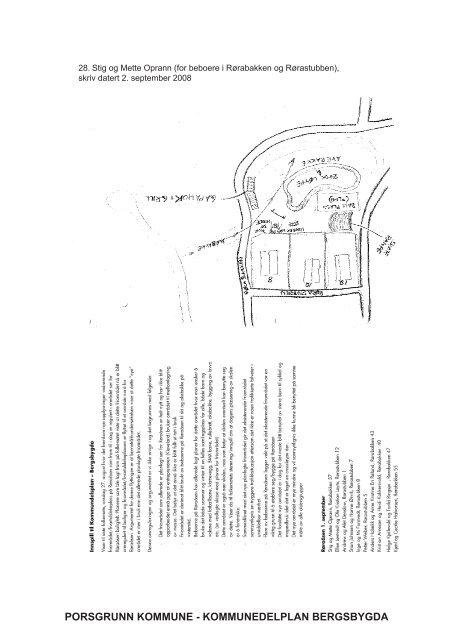 KOMMUNEDELPLAN BERGSBYGDA - Porsgrunn Kommune