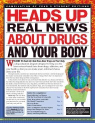 Heads Up: Real News About Drugs and Your Body, a ... - Scholastic
