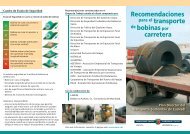 Recomendaciones para el transporte de bobinas ... - Uniport Bilbao