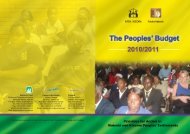 Peoples Budget 2010-2011 - Hakijamii