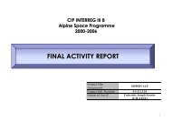 FINAL ACTIVITY REPORT - Institut des Sciences de la Terre